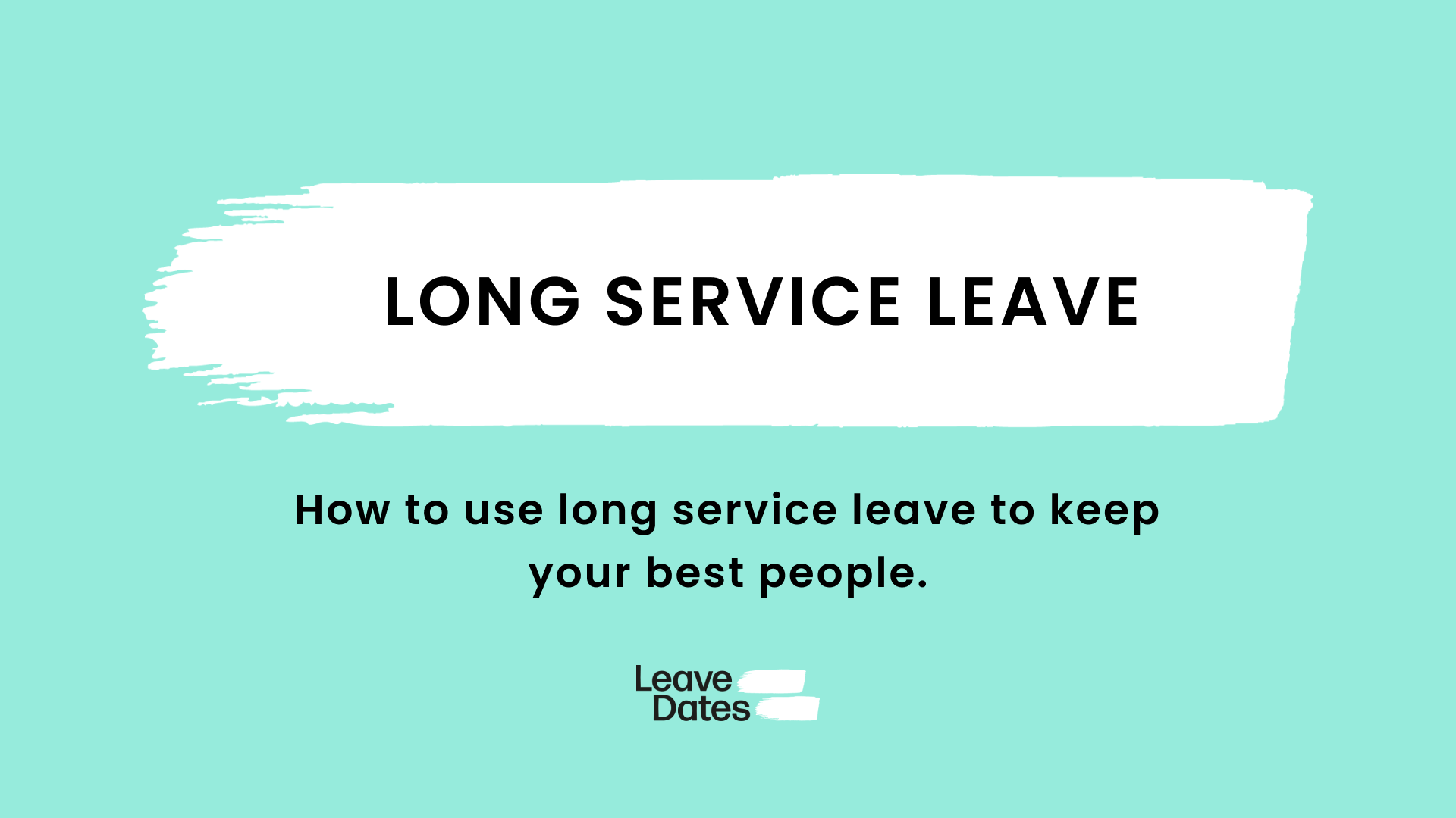 Long service leave