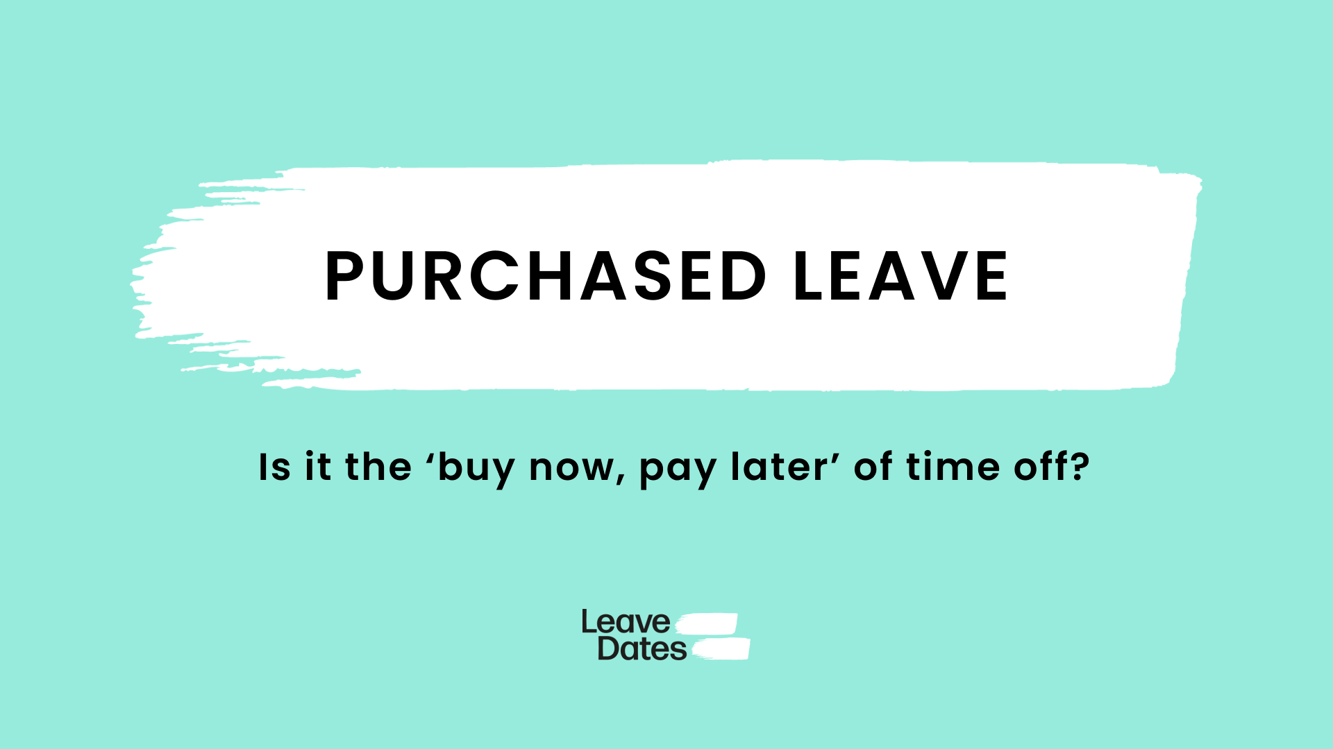 Purchased Leave